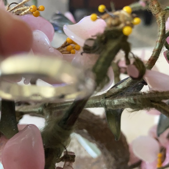 Vintage 925 chrysocolla ring